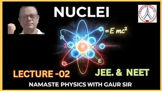 NUCLEAR ENERGY Explained 🔥 | BE Curve &rarr; Fission, Fusion | BY NAMASTE PHYSICS WITH GAUR SIR 