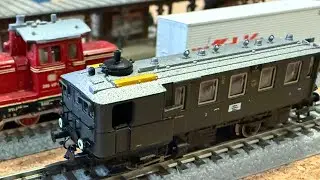 Marklin 88147 Cl Kittel Ci dT Steam-Powered Rail Car Test Run at z.scale.hobo 12.27.2025