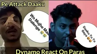 Dynamo's reaction on Paras bro #justiceforparasofficial