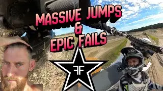 FEMUR COMEBACK RIDE #2 : Massive jumps at The Farm after breaking both legs