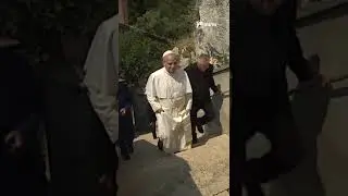 🔴 Papież Leon XIV odwiedził  sanktuarium MB Łaskawej w Mentorella i spotkał się z Polskimi ojcami