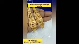karugumani chain#jimiky#nethichudi#earring attached maatal collection