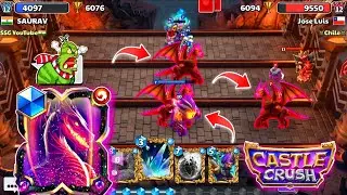 Castle Crush | SSG Saurav + Ultimate Legendary Dragon Max Level NFTs Gameplay For Champion League 🔥