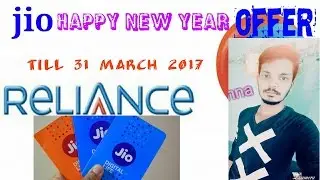 Reliance jio happy new year offer till 31st march 2017 in telugu
