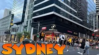 Sydney Australia walking tour- George street shopping centre walkway || best mall to shop in Brands