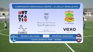 U15 Highlights Franco Selvaggi - Sporting Marconia