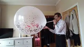what about this for a video! B2P Large confetti balloon all the way from Germany 🇩🇪