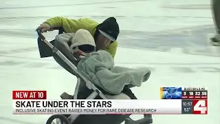 Skate Under The Stars raises money for rare disease research