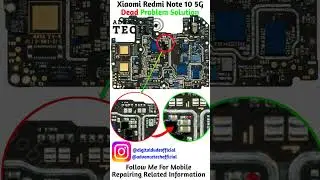 Xiaomi Redmi Note 10 5G Dead Problem Solution | Tested Jumper Repair Trick