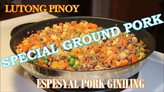HOW TO COOK DELICIOUS PORK GINILING || GROUND PORK