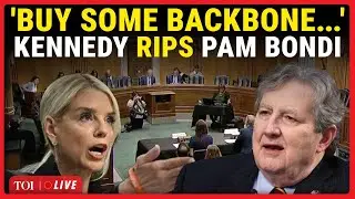 John Kennedy CLASHES With Pam Bondi In Fiery Senate Hearing Over DOJ Spying Allegations