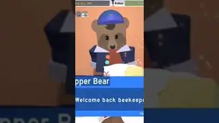 When The Dapper Bear Is Sus  In Bee Swarm Simulator #shorts #brookhaventrueending