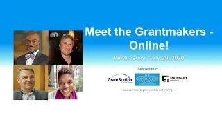 Meet the Grantmakers - Coastal Community Foundation, Denver Foundation, David Geffen Foundation
