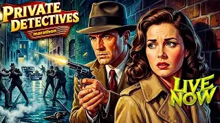 Detective Mystery Mix &ndash; Classic Old Time Radio Crime & Noir &bull; All Night Long