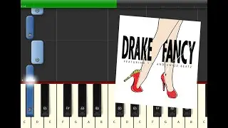 [beautiful piece] Drake x Swizz Beats x T.I - Fancy piano tutorial