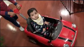 Демонстрация и обзор толкаемого автомобиля MINI Cooper S.