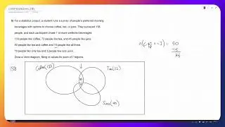 Discrete Math 1 WGU C959 Unit 2 Worksheet #5