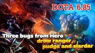 Did you know map bugs 6.85k ? #games #gaming #warcraft #dota #bug #bugs #drowranger #pudge #slardar