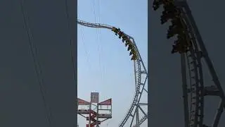 Flying Aces Non-Inverting Looping | Ferrari World Abu Dhabi | #ferrariworld #shorts