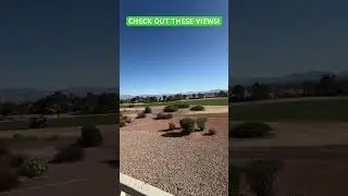 Вид на поле для гольфа Sun City Summerlin и Лас-Вегас-Стрип! #любимыйриелторвЛасВегасе