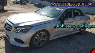 WDDHF8JB6GB181190 Mercedes Benz E Class 350 4Matic 2016 2016