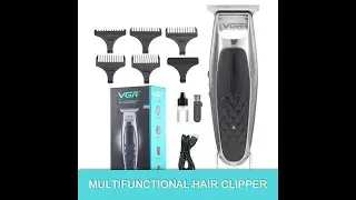 vgr v-093ماكينة حلاقة زيرو وذقن واستخدامات شخصية تعمل شحن وتعمل كهرباء مباشرة
