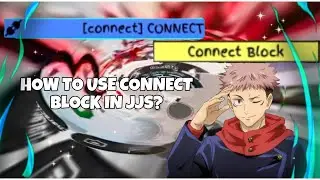 How to use the new connect block in jjs #roblox 