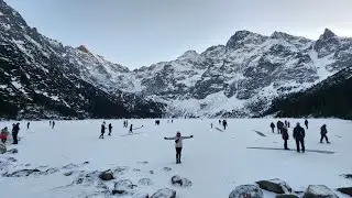 Morskie Oko Hike In Winter[4K] POLAND | Tatra National Park