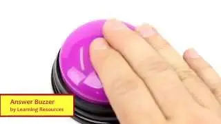 Purple Answer Buzzer by Learning Resources REVIEW