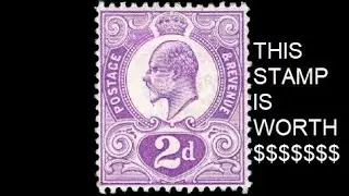 Do You Have This Extremely Valuable Postage Stamp Worth Thousands - The 2d Tyrian Plum  #philately