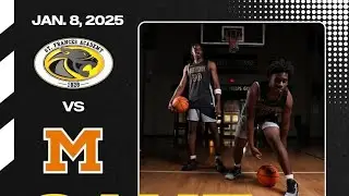 (#16) St Frances Academy vs McDonogh Game- 2024-25 DSN DMV HS Basketball Showcase