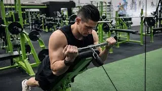 Cable Straight Bar Spider Curls &ndash; Constant Tension for Bigger Biceps