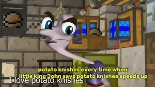 ￼ potato knishes every time when little king John says potato knishes speeds up ￼￼￼￼