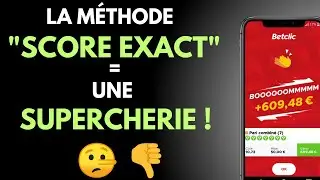 Paris sportifs - La méthode “score exact”, une supercherie ! 🤐