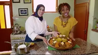 Cooking class with Khadija's Kuzina, Morocco - Africa on a Plate | The Africa Channel