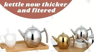 This Tea Pot Thicker With Filter Will Make You Feel At Ease When Serving Your Hot Tea!