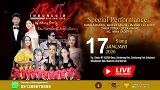 LIVE ARAS INDONESIA  DALAM ACARA WEDDING PARTY  ENI NURSELA & SULFI MAARIF