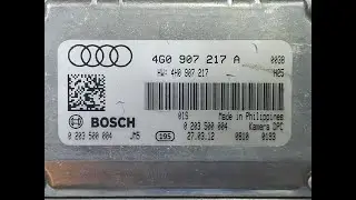 Audi Camera  Lane change assist 4G0 907 217A   A6, S6  A8, S8   reballing procesor