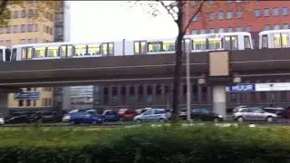 RET Metro Combi 5353 met nieuwe kleur voor het eerst in dienst!! (4 wagentrein lijn D)