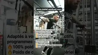 METAL FITNESS #metalfitness #metalworkout TRAINING ON METAL