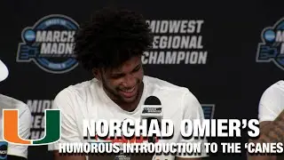 Norchad Omier's Humorous Introduction To The Hurricanes