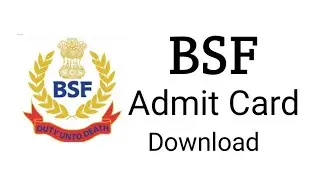 BSF tradesmen admit card download 2019 |pst/pet/Document/trade test|BSF TRADESMEN.....