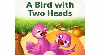 ( A Bird with Two Heads), Short English story, English Reading, English Spoken and Vocabulary.