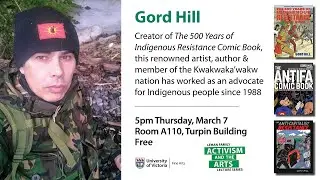 2024 Lehan Family Activism & the Arts Lecture Series: Gord Hill