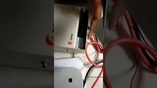 5kw 48v srne brand hybrid off grid inverter setting parameters with 100ah 51.2v lifepo4 lvfu brand