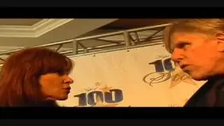 TINA GREY FROM RED CARPET DRIVE INTERVIEWS STEPHANIE POWERS & GARY BUSEY AT  NIGHT OF 1OO STARS