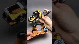 Supertruck MOC 🍔🔥🔥Made from #60404 LEGO City Burger Truck set 🟰🟰🟰🟰 #legotruck #legomoc #LEGO