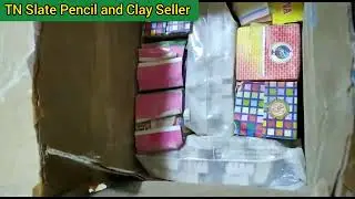 Unboxing Slate Pencil Small Box and Grooves By Customer Review 😍😍😍!!!