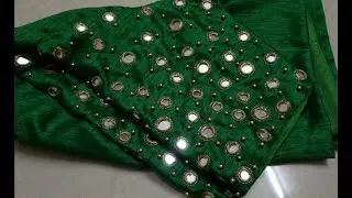 latest mirror blouses designs