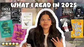 what i read in 2025 + giveaway